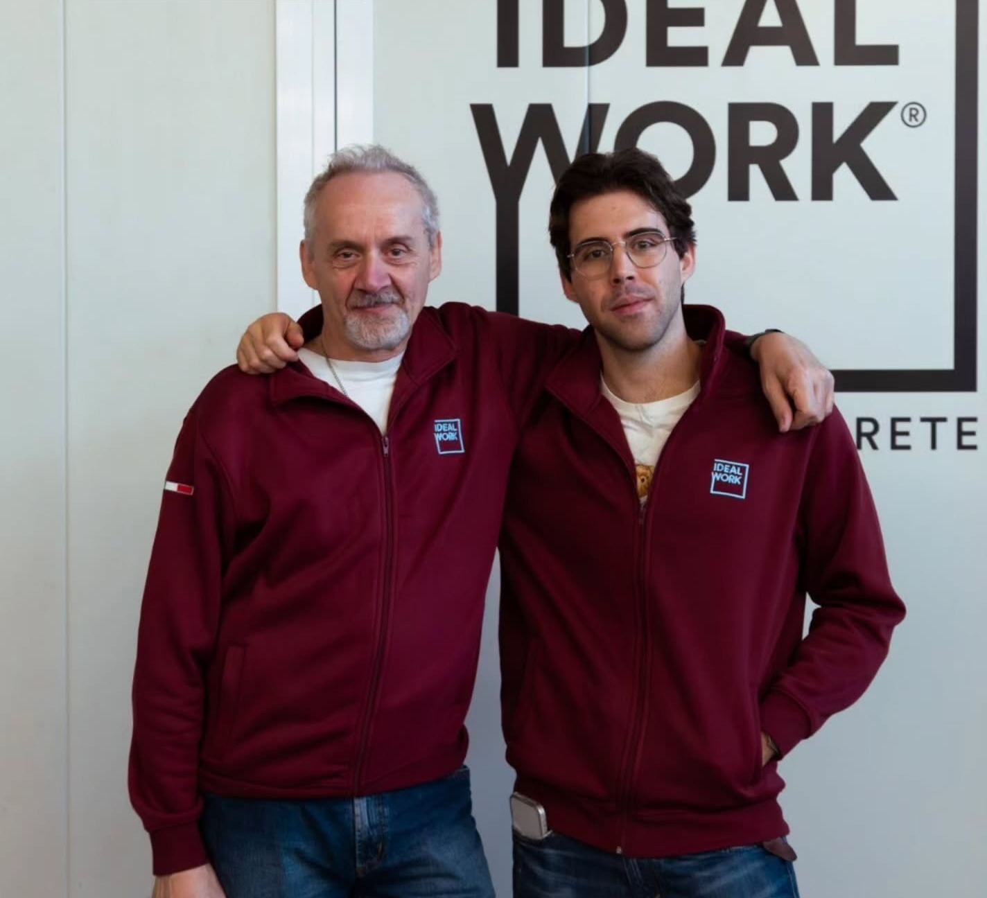 Father and son, the two owners of AB Creations